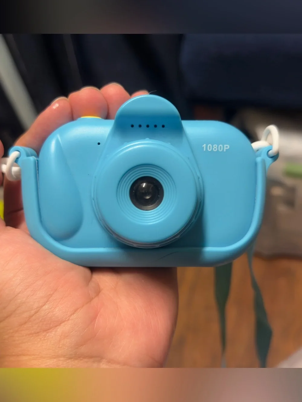 Compact Kids Blue Digital Camera - Fun Photo & Video